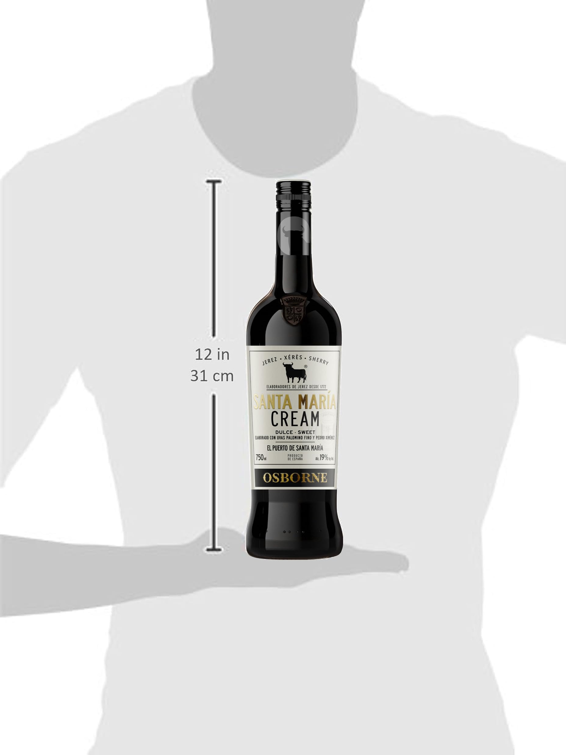 Amazon.co.jp: オズボーン サンタ マリア クリーム OSBORNE シェリー酒